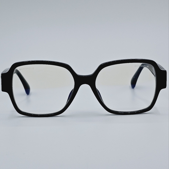 CHANEL EYEGLASSES Black Ref.3438 C501 FRAMES 54-17-140 RX Blue light - Picture 14 of 16